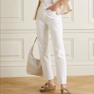 Agolde Pinch Waist 90’s Jean, White, Size 26